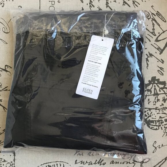 Eileen Fisher Cropped Organic Cotton Jeans Lave - Picture 7 of 7